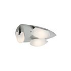 Plafonnier LED à lumières groupées Access Lighting Nido 63953LEDD-MC-FST 24W 3 Lumières chrome mat