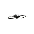 Plafonnier ou applique murale LED Access Lighting Squared 63966LEDD-BL-ACR 30W noir