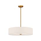 Luminaire suspendu ou semi-encastré LED Access Lighting Mid Town 64066LEDDLP-ABB-WH 8.5W laiton brossé antique