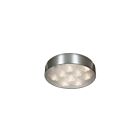 Plafonnier encastré LED Access Lighting Meteor 70080LEDD-BSL-ACR 3W argent brossé