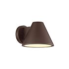 Lanterne mural d'extérieur LED respectueux des tortues Access Lighting Tortuga TL-20365LEDDMG-BRZ-FST 24W bronze