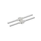 American Lighting CNVS-RPC-2 Connecteur à broches rigides en toile pour une seule couleur