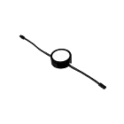 American Lighting MVP-1-5CCT-BK-B 4W Noir Rondelle