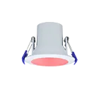 American Lighting SPKPL-RDLRE2R-RGBTW-WH 7.5W 3.5" Blanc Lumière encastrée RGBTW