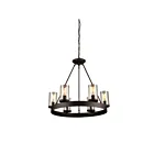 Lustre Artcraft Menlo Park AC10006 60W 6-lumières bronze huilé