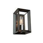 Applique murale Artcraft Vineyard AC10060BC 3W 1-lumière chrome noir