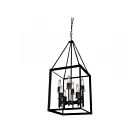 Lustre Artcraft Vineyard AC10068 100W 8-lumières noir mat