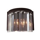 Applique murale Artcraft El Dorado AC10402JV 2 Lumières Brun Java