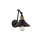 Applique murale Artcraft Jersey AC10590VB 60W 1-lumière laiton vintage