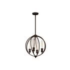 Lustre Artcraft Linden AC10904OB 4 Lumières Bronze