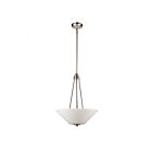 Lustre Artcraft Clayton AC10913BN 3 Lumières Nickel brossé