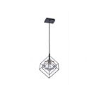 Suspendu Artcraft Artistry AC11117 noir mat et laiton
