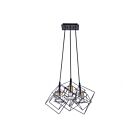 Lustre Artcraft Artistry AC11118 100W 3-lumières noir mat et laiton