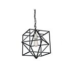 Suspendu Artcraft Roxton AC11201PN nickel poli noir mat