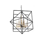 Lustre Artcraft Roxton AC11202 60W 12-lumières noir mat et laiton