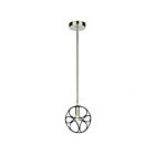 Suspendu Artcraft Sorrento AC11561NB nickel satiné noir mat