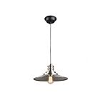 Suspendu Artcraft Broxton AC11661BN 100W 1 lumière nickel brossé