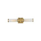 Artcraft AC11772CB Positano 120W 2-Light Laiton chaud Lumière Vanité