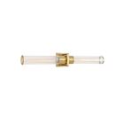 Artcraft AC11773CB Positano 120W 2-Light Laiton satiné Lumière Vanité