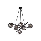 Artcraft Modena AC11976SM 60W Noir Lustre à cordon