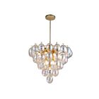 Artcraft AC11994LU Globo 520W 13-Lights Laiton brossé LED Lustre