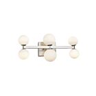 Luminaire de vanité Artcraft Hadleigh AC6616 24W 6-Lumières Nickel brossé