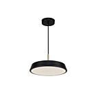 Artcraft AC6900BK 1-Light 24W Noir Suspendu