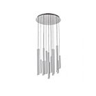 Lustre Artcraft Galiano AC7086SA 4W 15-lumières aluminium satiné