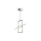 Suspendu Artcraft Palo Alto AC7611CH 14W 1-Lumière Chrome
