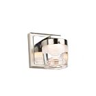 Applique murale LED Artcraft Newbury AC7661CB 6W 1-lumière nickel poli brossé