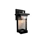 Applique murale d'extérieur Artcraft Port Charlotte AC8022BK Noir mat