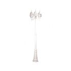 Lampadaire extérieur Artcraft Classico AC8099WH 100W 3 lumières acier inoxydable
