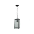 Suspendu d'extérieur Artcraft Bradgate AC8135BK 60W 1 lumière noir