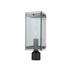 Lampadaire extérieur Artcraft Bradgate AC8143BK 60W 1 lumière noir