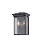 Applique murale d'extérieur Artcraft Gable AC8161BK bronze