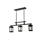 Plafonnier extérieur Artcraft Freemont AC8197BK 100W 3 lumières noir