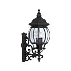 Applique murale d'extérieur Artcraft Classico AC8490BK fini rouille