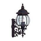 Applique murale d'extérieur Artcraft Classico AC8490WH noir