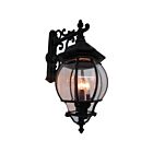 Applique murale d'extérieur Artcraft Classico AC8491BK noir