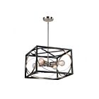 Lustre Artcraft Corona CL15094 60W 4-lumières nickel poli noir