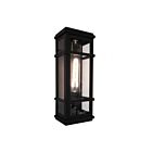 Applique murale d'extérieur Artcraft Granger Square SC13111BK