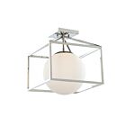 Plafonnier semi-encastré Artcraft Eclipse SC13274PN 60W 1 lumière nickel poli