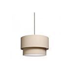 Lustre Artcraft Mercer Street SC522OM 100W 3-lumières avoine