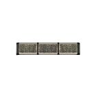 Lumière Vanité LED Artika 27VAN-SEC-HD2BL 20W 3 lumières noir