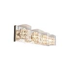 Luminaire de vanité Crystal Cube Artika AMP110-ON 240W 4-lumières chrome