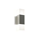 Applique murale d'extérieur Lennox Artika OUT-LEC-SS acier inoxydable