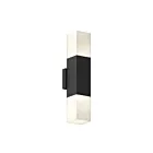 Applique murale LED d'extérieur Lennox Pro Artika OUT-LPC-MB 20W noir mat