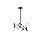 Suspension à tige LED CCT sélectionnable Artika PDT-MUC-HD2BL 30W noir