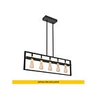 Suspendu linéaire Yale Artika PDT-YAL 200W 5-lumières noir et or