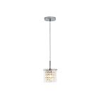 Suspendu Crystal Cube Artika PDT1-CCG9-CR 6W 1-lumière chrome